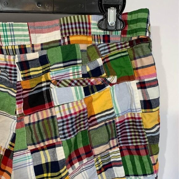 J CREW size 8 patchwork shorts. City fit. New condition. - Picture 6 of 6